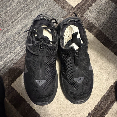 Nike PG 4 Men s Black/Gray Low Top Lace-Up Athletic Sneakers Rubber Outsole
