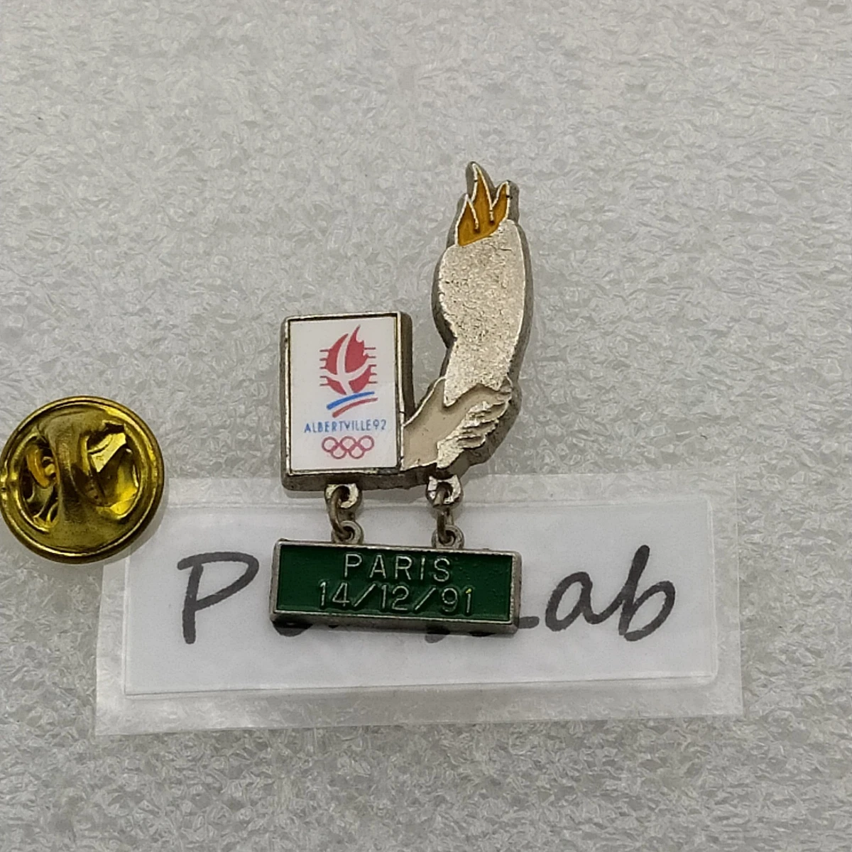 Pin's JO Albertville 1992 - Station Val Thorens, Signé COJO 1991, Collection