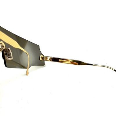 FENDI FF0440S FORCEFUL 0440 Gold Mirrored Wrap Sport Fashion