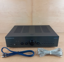 Cambridge Audio Azur 650A Hi-Fi Integrated Amplifier Black Separates & Cables