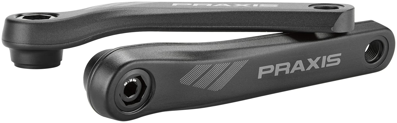 Praxis BIELAS E-Bike Yamaha 165 mm Kurbelgarnitur, Mehrfarbig (Mehrfarbig), Einh