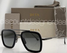 DITA Flight 006 Sunglasses Matte Black Gray Gradient Polarized 7806-N-BLK-BLK-52