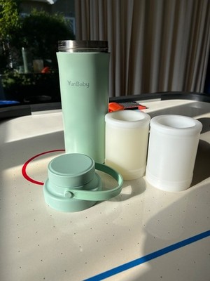 YunBaby 22oz Breast Milk Cooler w/30H Ice Pack
