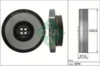 Schaeffler INA Riemenscheibe Kurbelwelle 544 0605 10 FüR Mercedes Vito Mixto 5