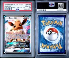 PSA 10 2019 P.M Sm. Black Star Sm176 Eevee Gx Italian on eBay