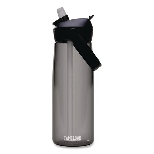 Botella de agua de plástico CamelBak Thrive FlipStraw, 25 oz, carbón, paquete de 2 Foto 2 de 4