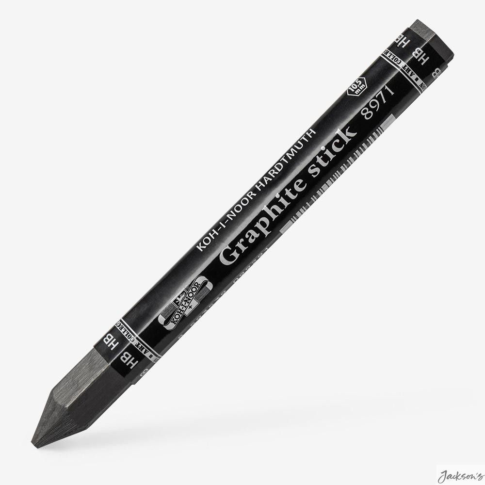 Koh-I-Noor Jumbo Woodless Graphite Pencil 10.5mm HB Drawing Sketching