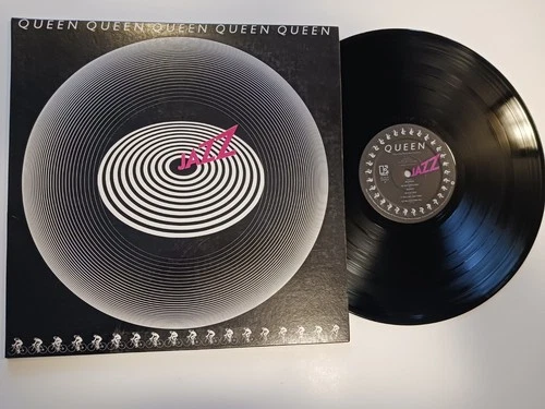 QUEEN ~ JAZZ ~ 1978 1ST PRESSING  ELEKTRA  w/NUDE POSTER  NEAR MINT