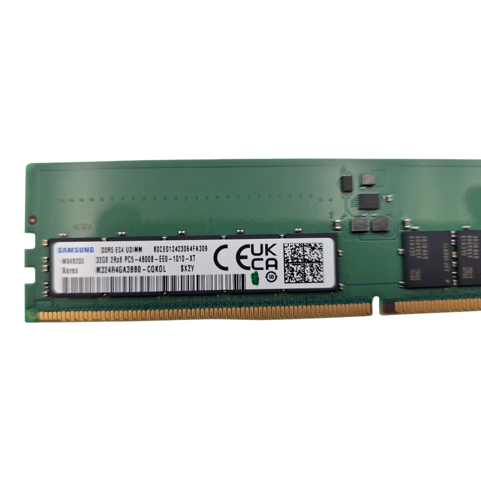 New Fujitsu 32GB 2Rx8 DDR5-4800 PC5-38400 ECC REG RDIMM Server Memory PY-ME32UH - Image 3 of 3
