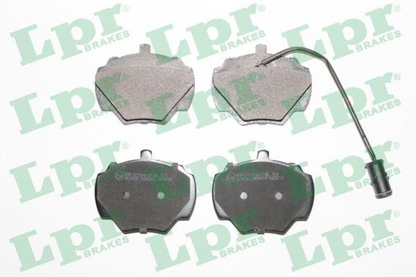 Bremsbelagsatz Scheibenbremse LPR 05P431 FüR Rover Defender Landrover Range LJ 1-image