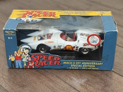 2002 ERTL American Muscle Speed Racer Mach 5 35th Anniversary 1:18 Die Cast