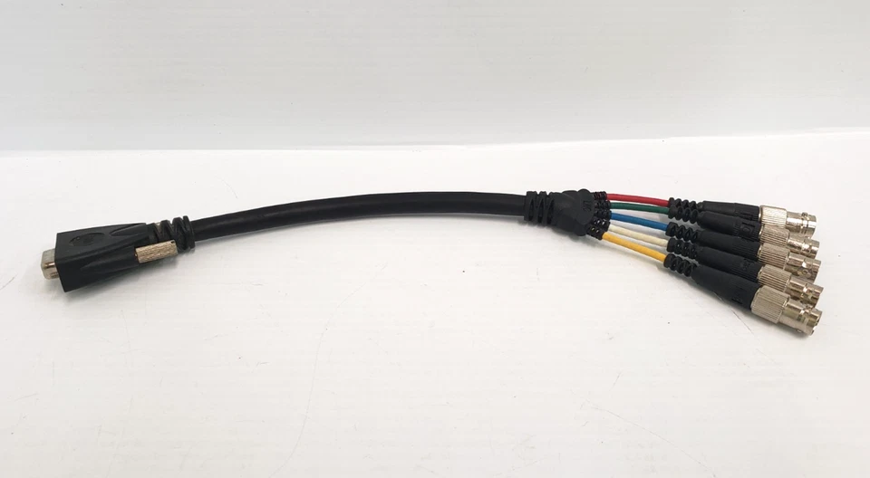 Liberty Wire & Cable LWC Female VGA to Component BNC RGBHV Cable Adapter Harness - Image 4 of 4
