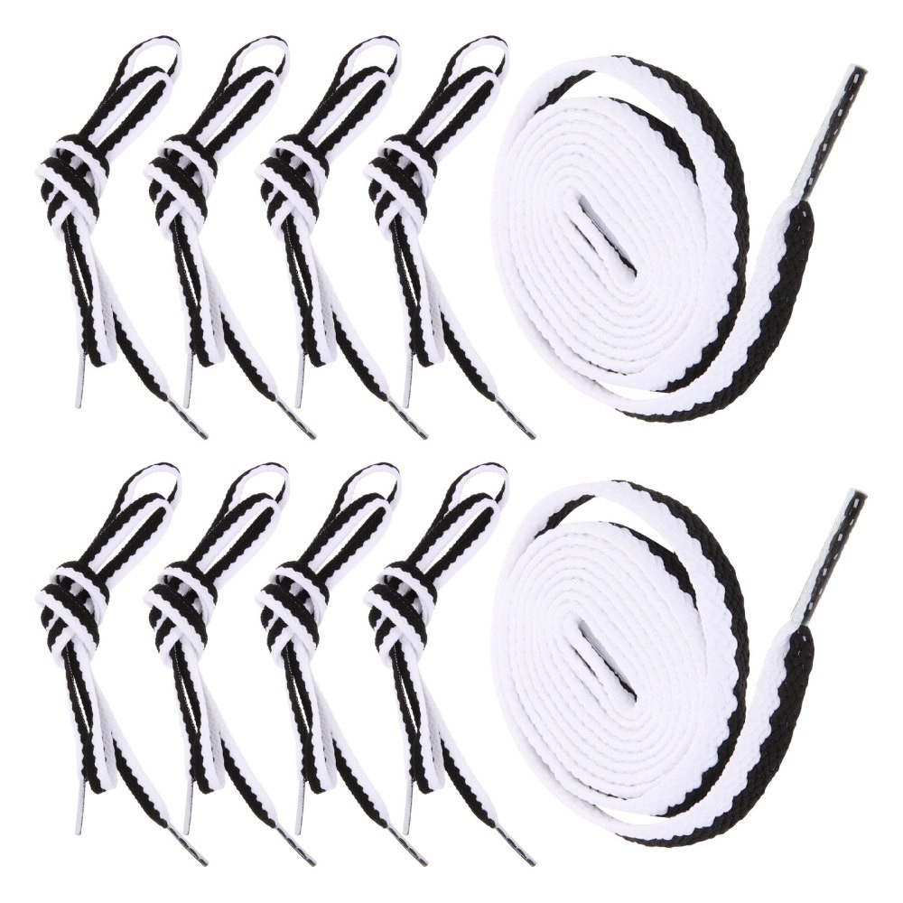 APL 10 pezzi lacci di ricambio in poliestere stringa per scarpe lacci decorativi casual
