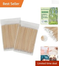 200 Pcs Precision Tips Cotton Swabs - Perfect for Makeup  Detailing Crafts