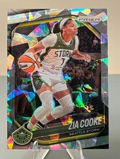 2025 Panini WNBA Prizm Ice Prizm #110 Zia Cooke Seattle Storm