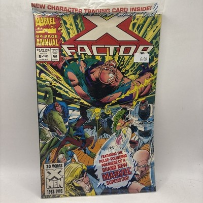 X-Factor Annual #8 (Marvel Comics May 1993) Sealed With Card