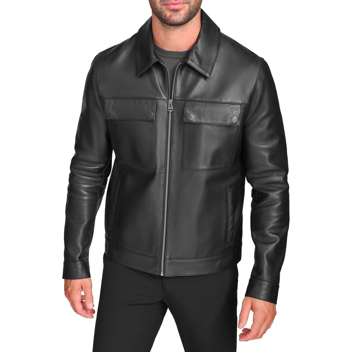cole haan leather jacket products for sale | eBay