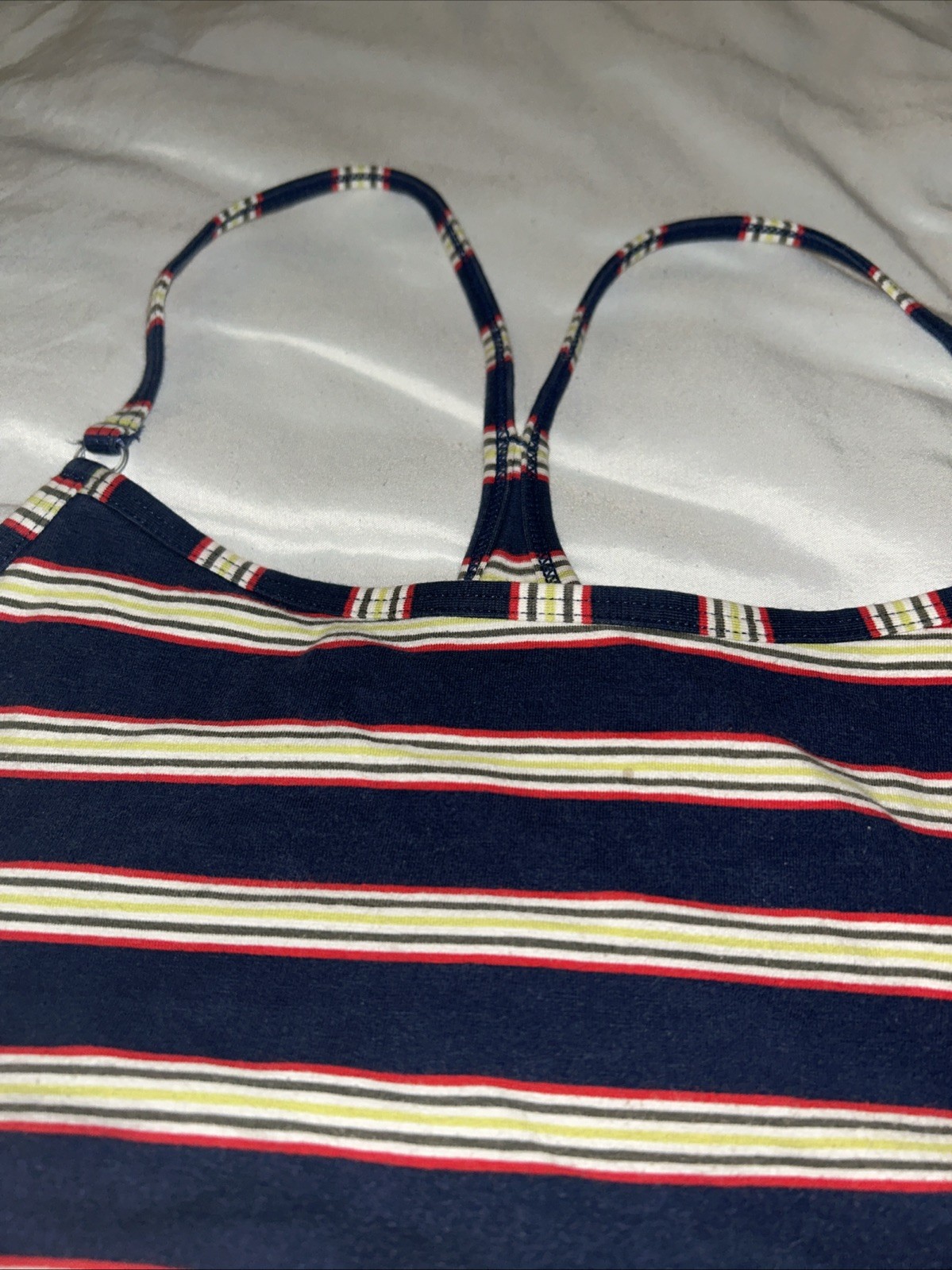 Striped Large Multicolor Pullover No Wire Bralette - image 2