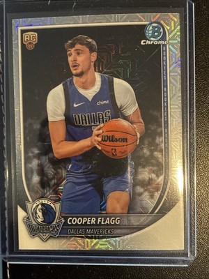 2025-26 Bowman Cooper Flagg Rookie Mojo Chrome Refractor #BCV-1 - Mavericks