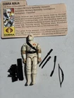 Gi Joe V1 Storm Shadow Complete Nice Sigil 1984 Hasbro Action Figure