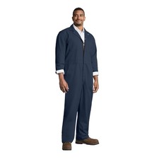 Red Kap Men's Twill Action Back Coverall With Chest Pockets - Mechanic Covera...
