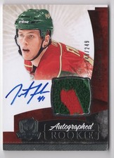 2010-11 THE CUP ROOKIE PATCH AUTO /249 JUSTIN FALK