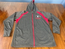 Georgia Bulldogs Colosseum NCAA Full Zip Hoodie Size Medium