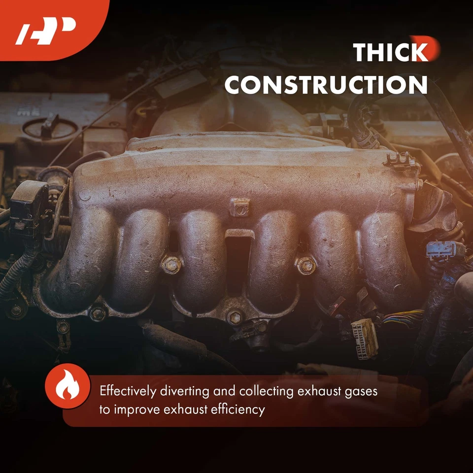 Coletor de escape esquerdo A-Premium para Mitsubishi Montero 2003 2004 2005 2006 3,8L - Imagem 4 de 4