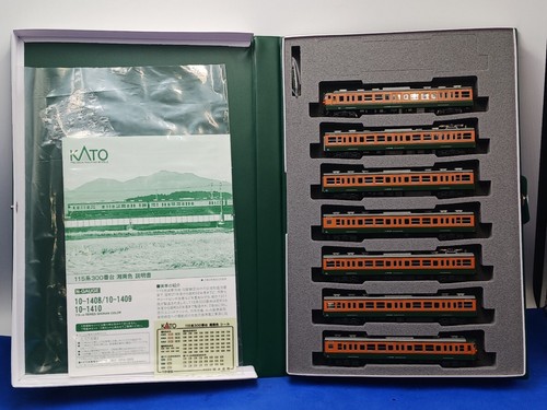 KATO 10-1408 115 Series 300 Shonan Color Basic 7 Coches Set 296052 | Zustand: Used