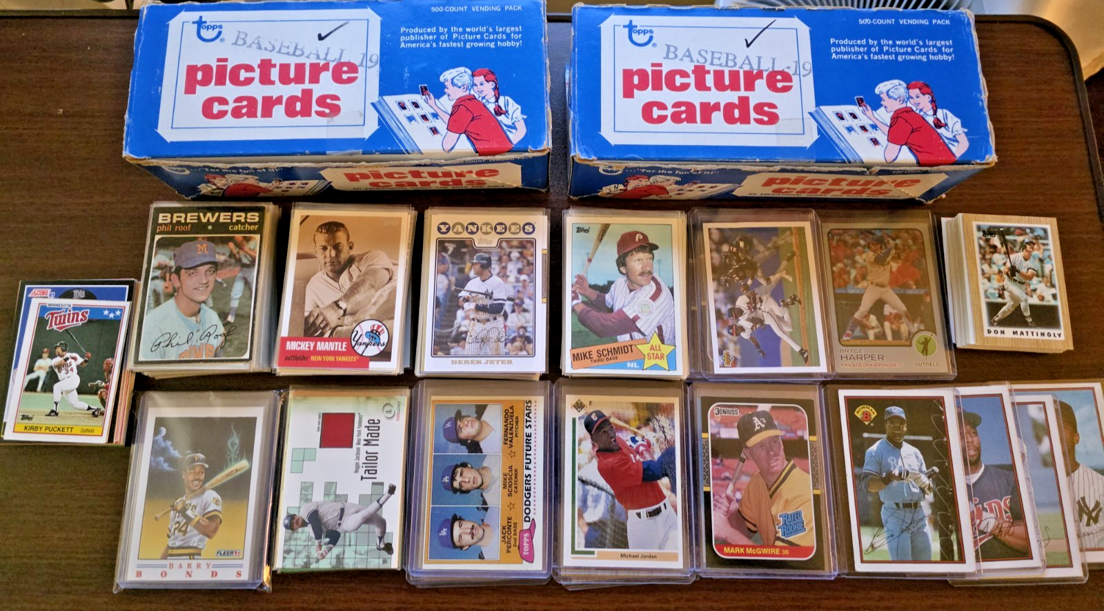 Huge Lot of 70s to 90s Baseball Cards 1200+ Stars Only 1991 Upper Deck - #SP1