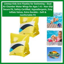 Hypoallergenic Kids Arm Floaties   Soft & Com...