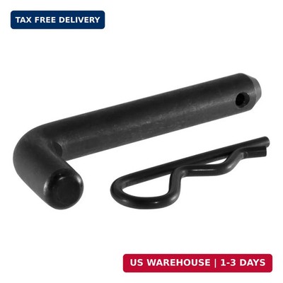 Curt 21578 Black Trailer Hitch Pin & Clip, 5/8-inch Diameter, Fits 2-inch