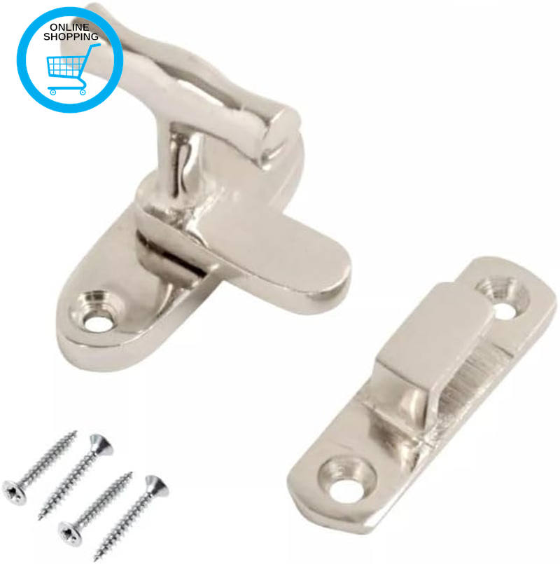 Showcase Type Catch Polished Chrome 40Mm Showcase Cabinet Catch Fastener Gate Sh