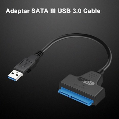 Adapter Kabel mit UASP Support USB 3.0 zu SATA für 2.5 Zoll HDD Festplatten