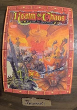 Warhammer Realm of Chaos, Slaves To Darkness Rule Book, Hardback