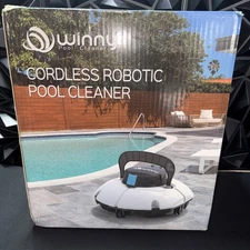 WINNY POOL CLEANER Cordless Robotic Pool Vacuum HJ1102 NEW