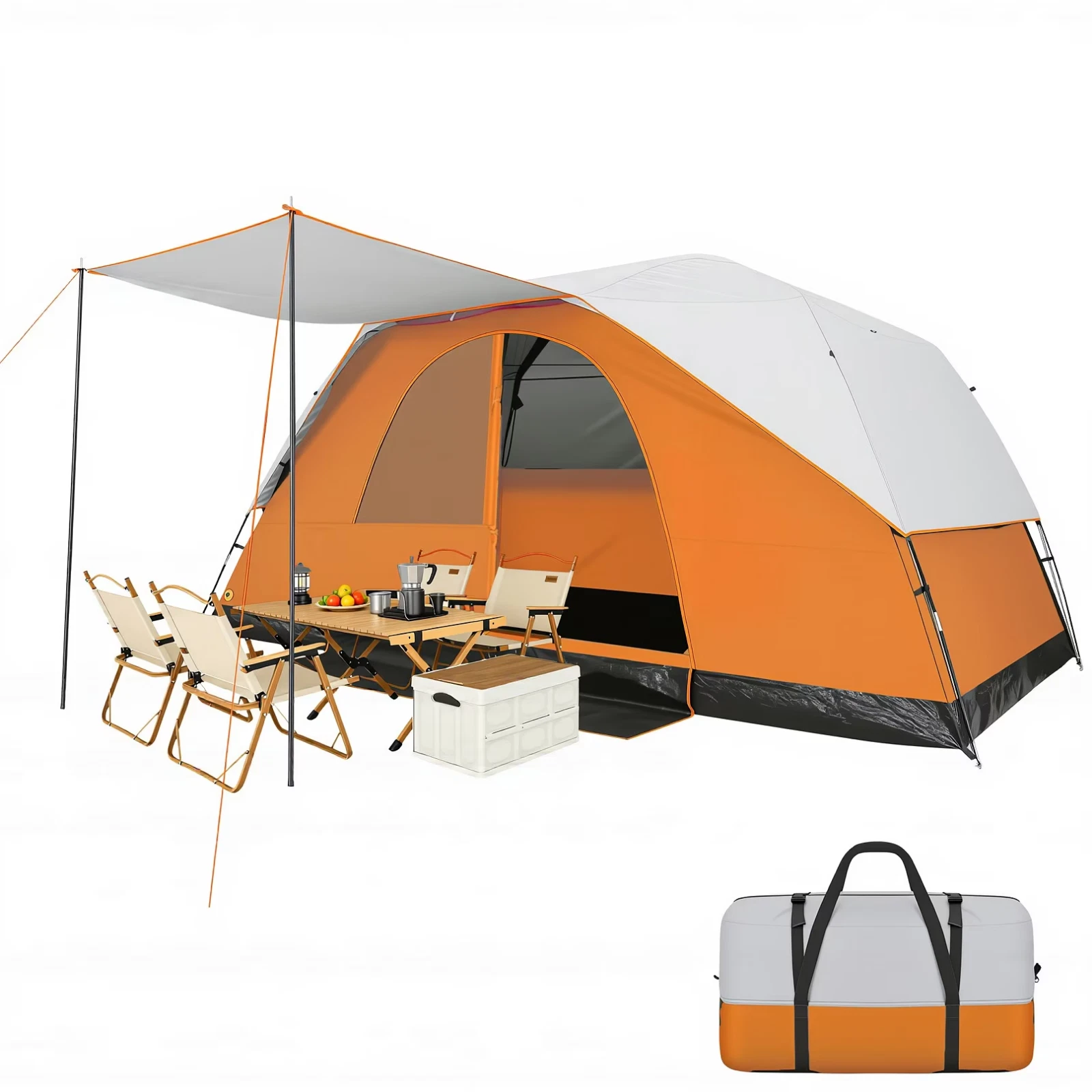 10-12 Person Tents for Camping Camping Tent with Rainfly and Screen, Easy Setup
Opens in a new windo