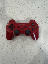 Sony Playstation 3 PS3 DualShock 3 RED Controller OEM CECHZC2U