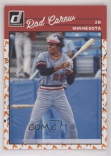2023 Panini Donruss Retro 1990 On Fire 12/75 Rod Carew #278 HOF 0eo6