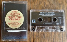 ERIC CLAPTON - From The Cradle Cassette Tape 1994 Reprise USA Exc Cond 