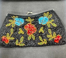 NWT Vintage Bijoux Terner Beaded Clutch/Purse