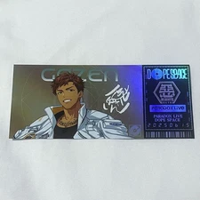 Paradox Live Hologram Ticket Card ParadoxLive Official Unused