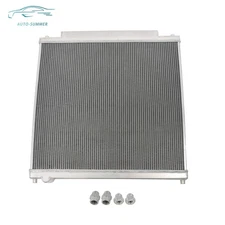 4-Row Radiator For Ford F250 F350 F450 F550 Powerstroke 1999-2005 2001 6.8L 7.3L