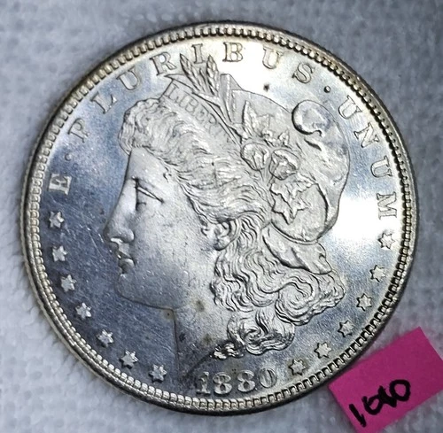 VIDEO👀🔥BEAUTIFUL 🔥1880-S MORGAN SILVER DOLLAR $1 SEMI-PL GEM BU AU/BU