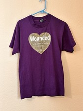 Wounded At The DMV 90’s Rare Fruit Of A Loom Made In The USA Mens Large Rare Gem