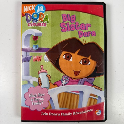 Dora the Explorer: Big Sister Dora DVD 2005 Nick Jr Family Adventures