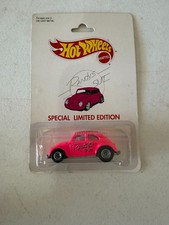Hot Wheels Le Randys Stuff Pink Vw Bug Wreal Riders Vhtf Rare Cc5