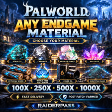   PALWORLD ALL ITEMS/MATERIALS LVL 255 | MAX ...