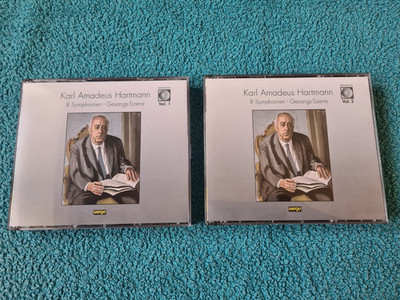 Karl Amadeus Hartmann, 8 Symphonies, 4 x CD box set in 2 vols, 1989 Wergo