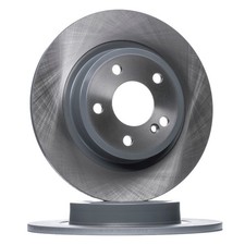 2x FEBI Bremsscheiben Hinten passend für MERCEDES-BENZ A-Klasse (W176)